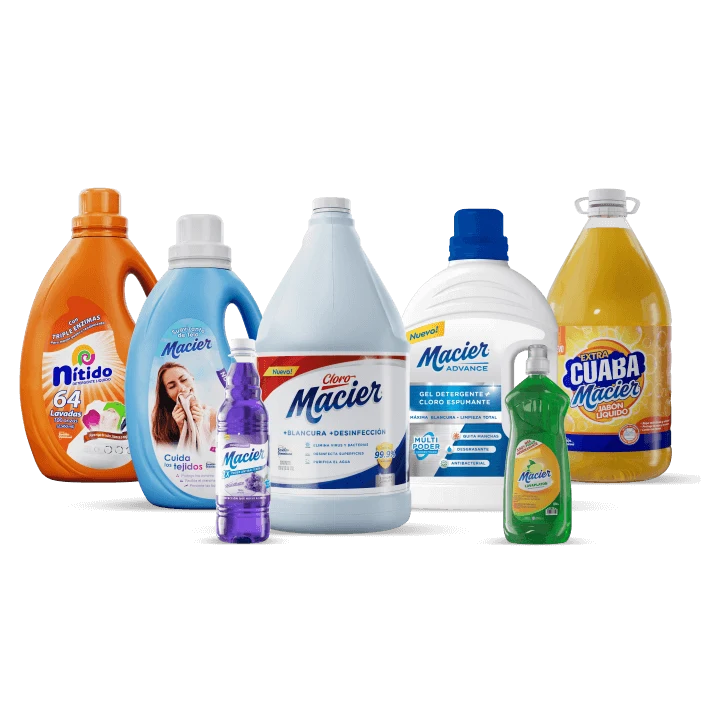Soluciones para el hogar Macier: limpieza, desinfección y cuidado en un solo lugar.